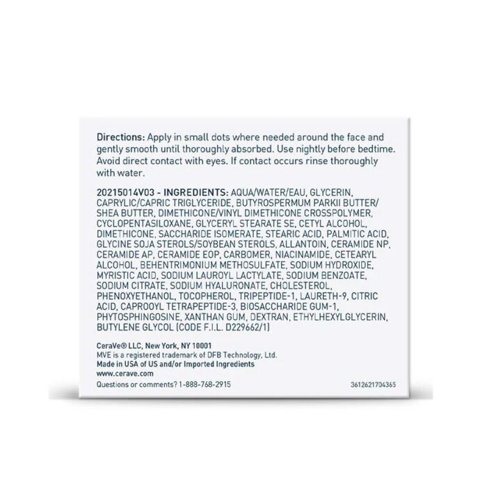 Cerave Skin Renewing Night Cream (48gm) - Image 3