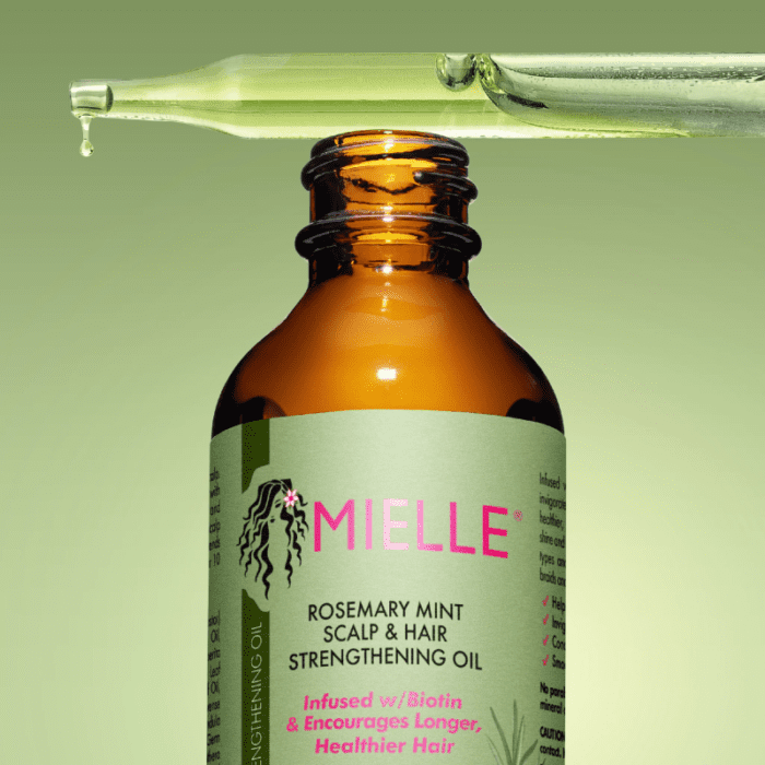 Mielle Rosemary Mint Scalp & Hair Strengthening Oil (59ml) - Image 2
